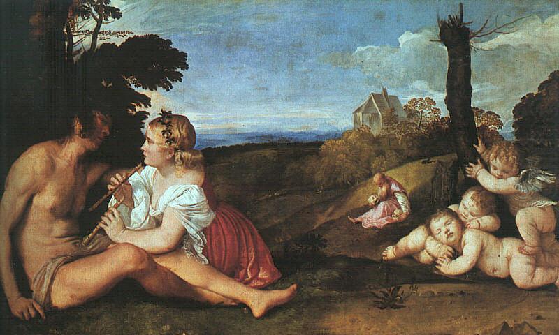 The Three Ages of Man,  Titian